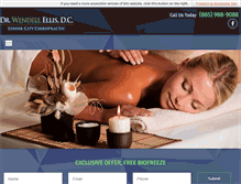 Tablet Screenshot of drwendellellis.com